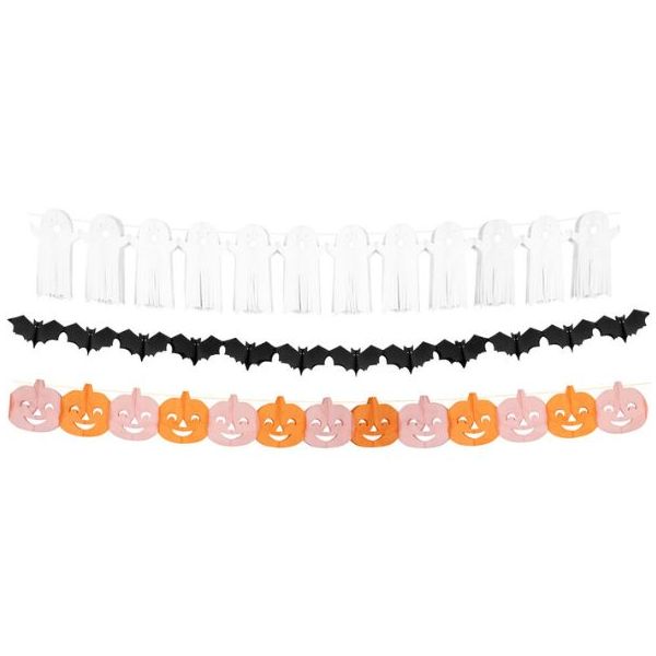 Set de 3 guirlandes - Halloween