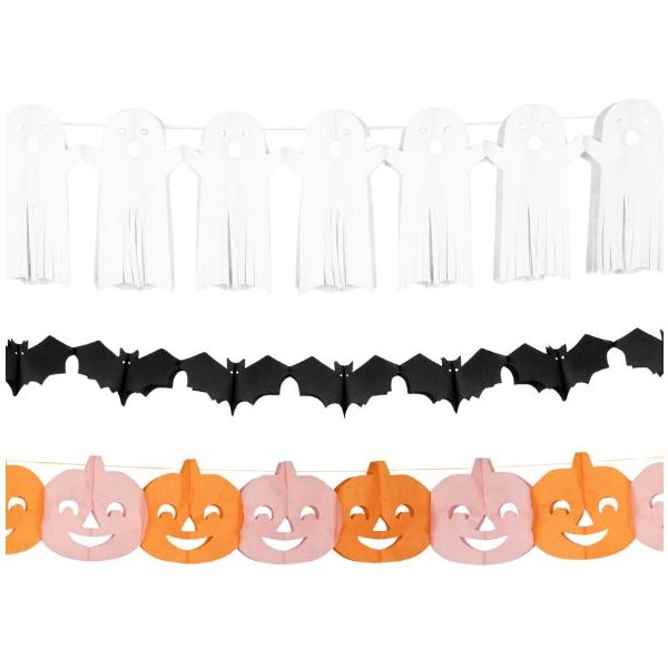 Set de 3 guirlandes - Halloween