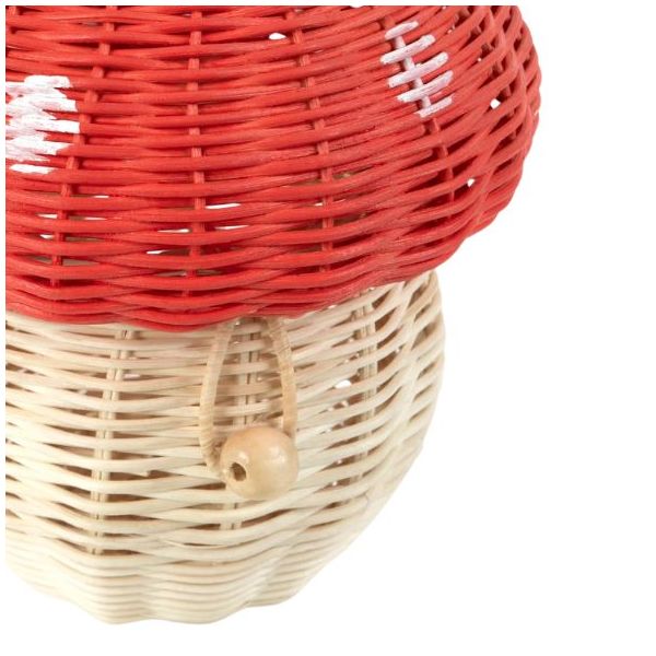 Panier Champignon - Rouge