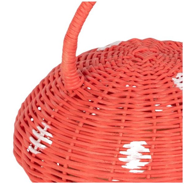 Panier Champignon - Rouge