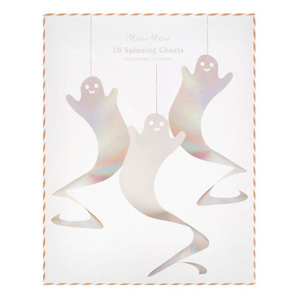 Set de 10 décorations à suspendre - Fantôme