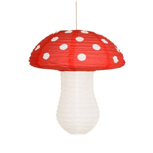 Set of 3 Hanging Lanterns - Mushrooms
