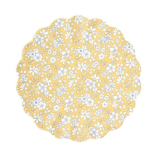 Set de 4 petites assiettes en mélamine - Liberty