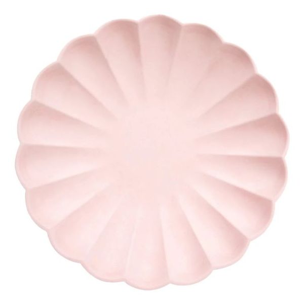 Set de 8 assiettes - Pastel