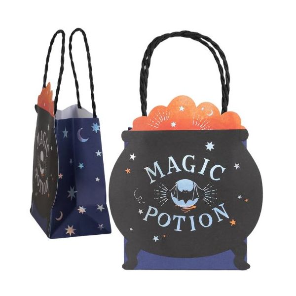 Set de 8 sacs festifs en papier - Chaudron Magique