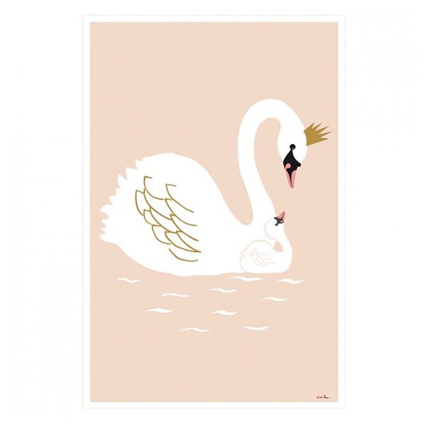Affiche Cygnes
