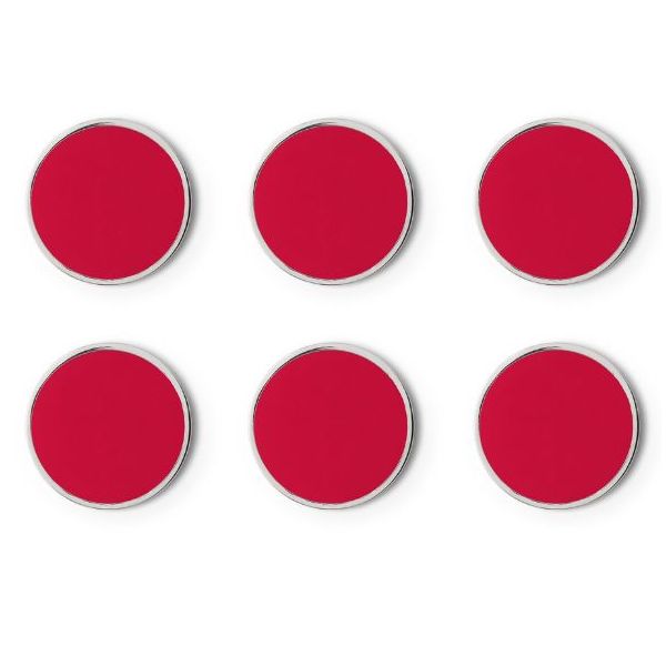 Set aus 6 Magneten Buttons