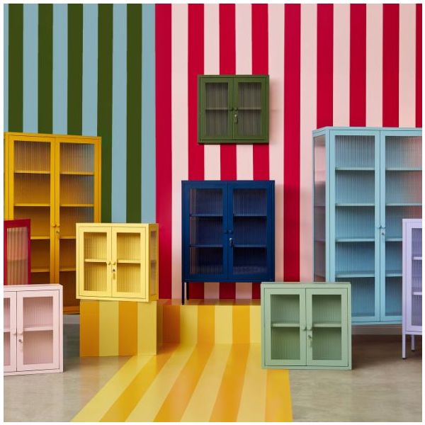 Petite armoire murale locker vitrée Kit