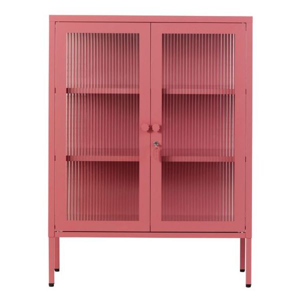 Armoire basse locker vitrée Mixer