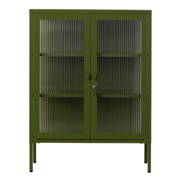 Armoire basse locker vitrée Mixer