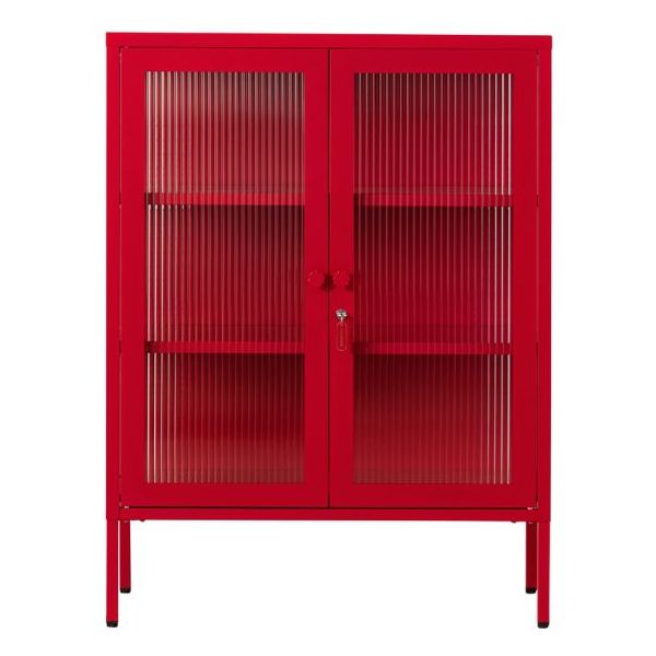 Armoire basse locker vitrée Mixer