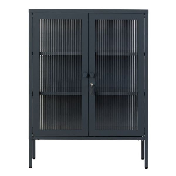 Armoire basse locker vitrée Mixer