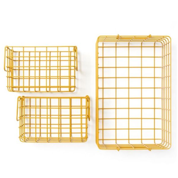 Set de 3 paniers de rangement Baskets
