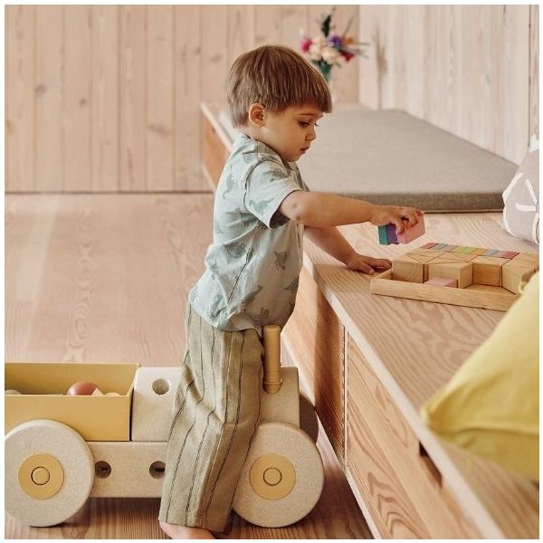 Jeu de construction grandeur nature - Trotteur 3-en-1 - Sable