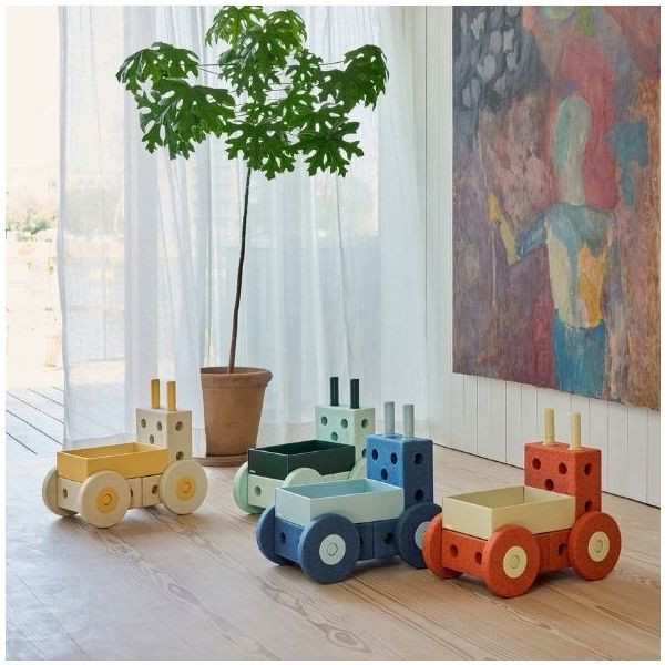 Jeu de construction grandeur nature - Trotteur 3-en-1 - Sable