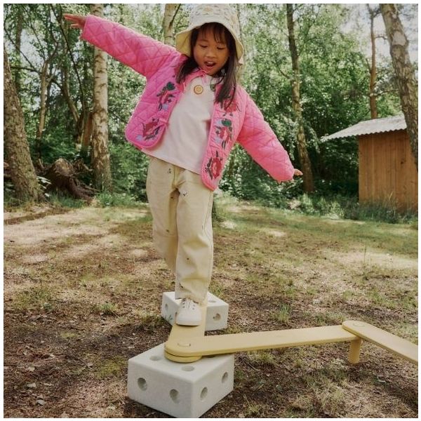 Life-sized Construction Toy - Balance Track Set - Sand