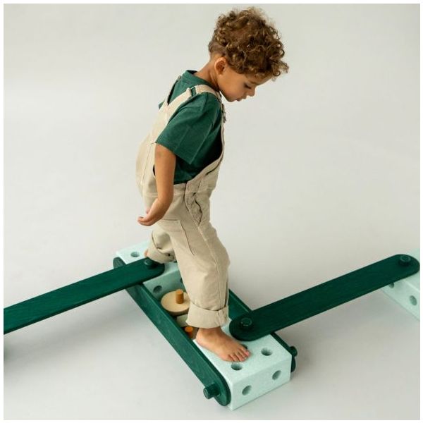 Life-sized Construction Toy - Balance Track Set - Mint