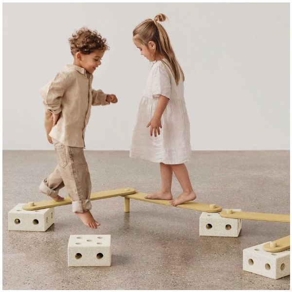 Life-sized Construction Toy - Balance Track Set - Sand