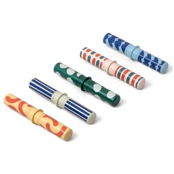 Set of 5 Rattle Pegs