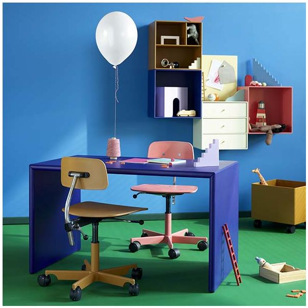 Chaise de bureau enfant Kevi 2533J - Ambre