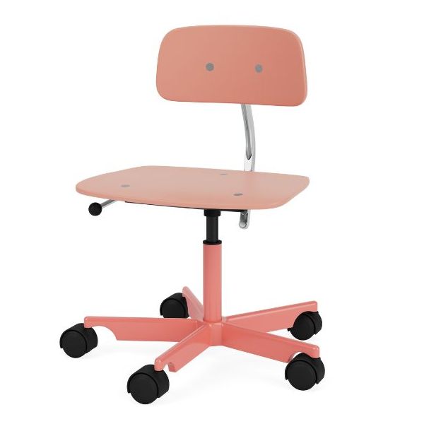 Chaise de bureau enfant Kevi 2533J - Rhubarbe