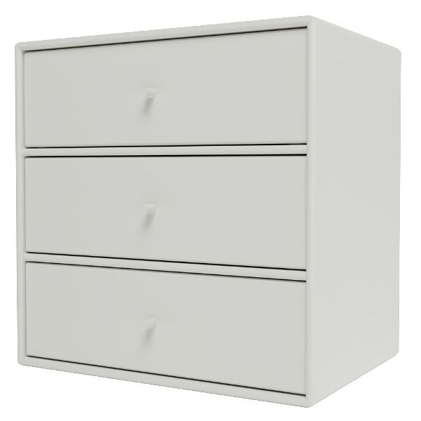 Mini 1007 Square Shelf - 3 Drawers - To Hang