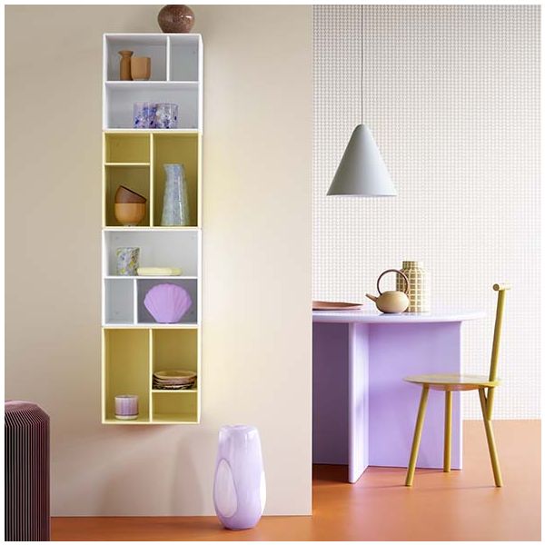 Mini 1104 Square Shelf - 3 Compartments - To Hang