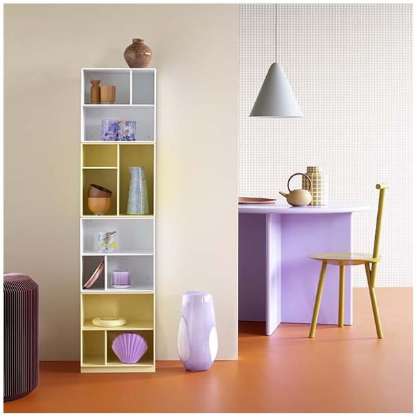 Mini 1302 Square Shelf - 3 Compartments - To Hang