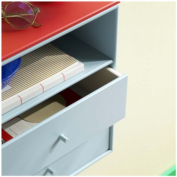 Mini 1104 Square Shelf - 3 Compartments - To Hang