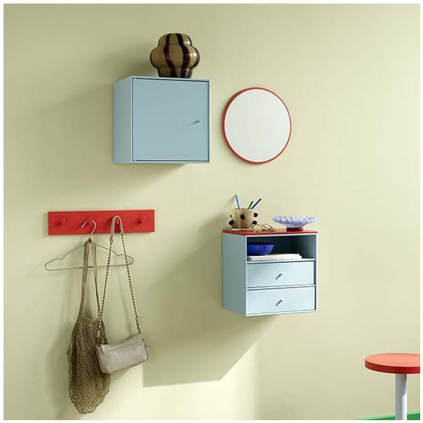 Mini 1104 Square Shelf - 3 Compartments - To Hang