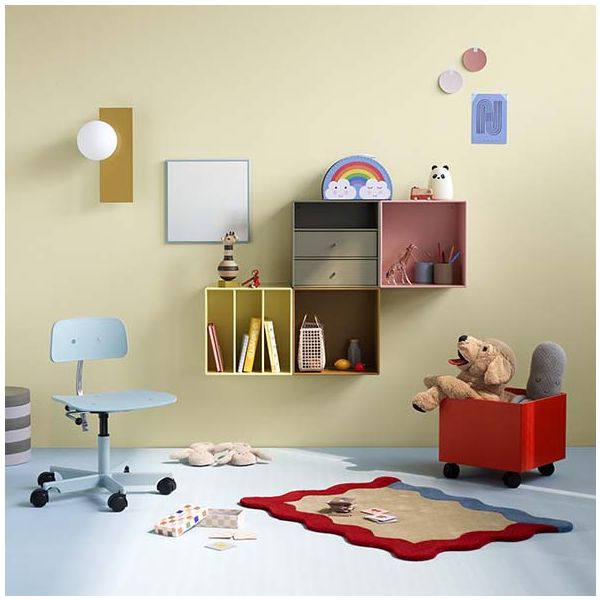 Mini 1104 Square Shelf - 3 Compartments - To Hang
