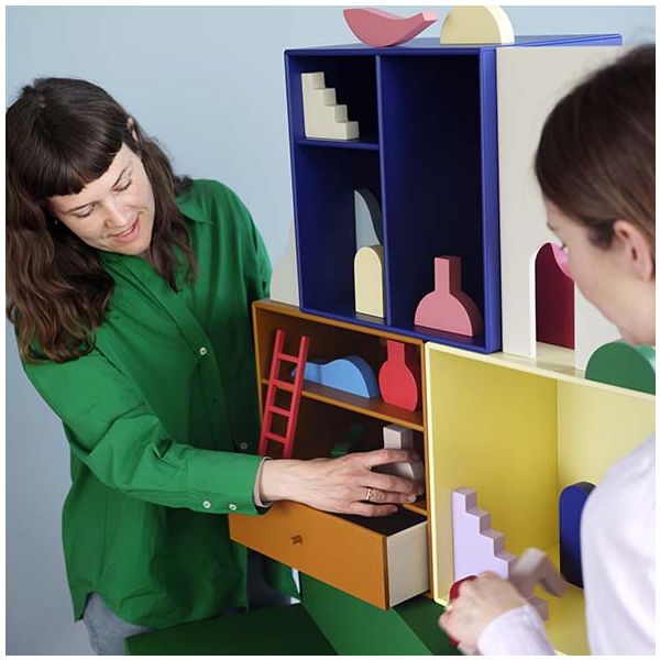 Mini 1104 Square Shelf - 3 Compartments - To Hang