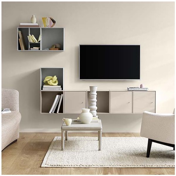 Mini 1104 Square Shelf - 3 Compartments - To Hang