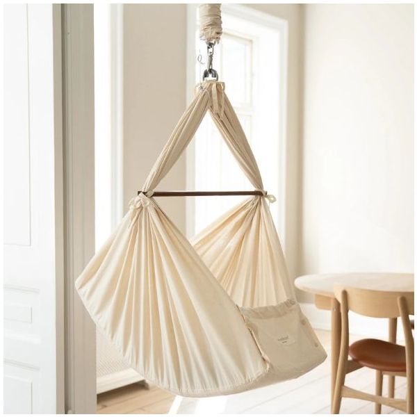 Hamac bébé suspendu à ressorts - Nature