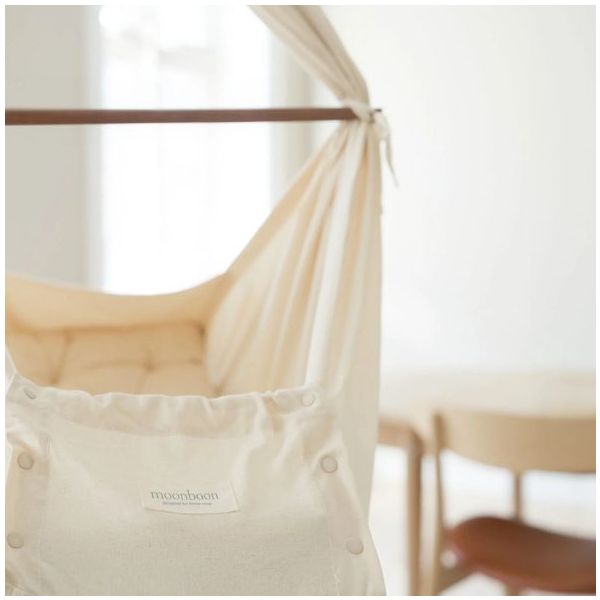 Hamac bébé suspendu à ressorts - Nature