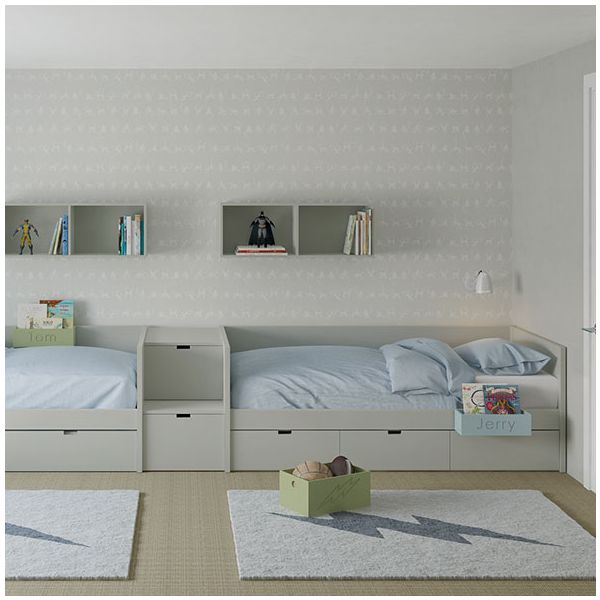 Lit banquette Nido avec tiroir lit - 90 x 200 cm