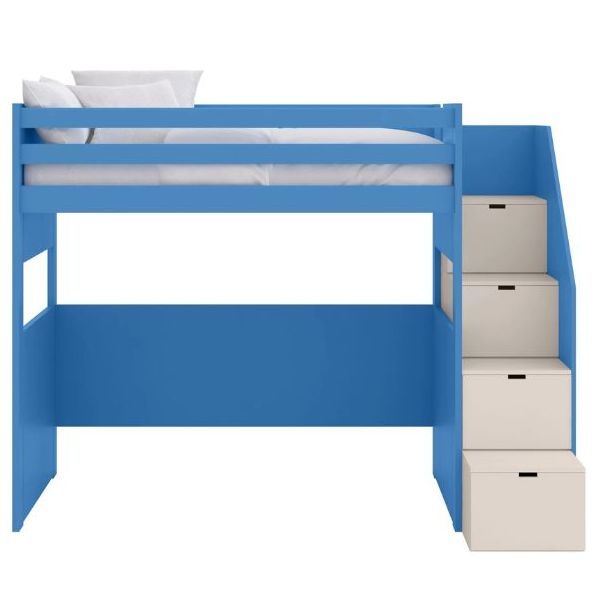 Lit mezzanine XL - Escaliers - 90 x 200 cm