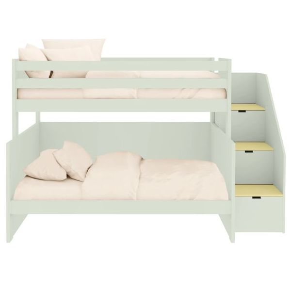 Family Bunk Bed - Staircase - 90x200cm / 120x200cm