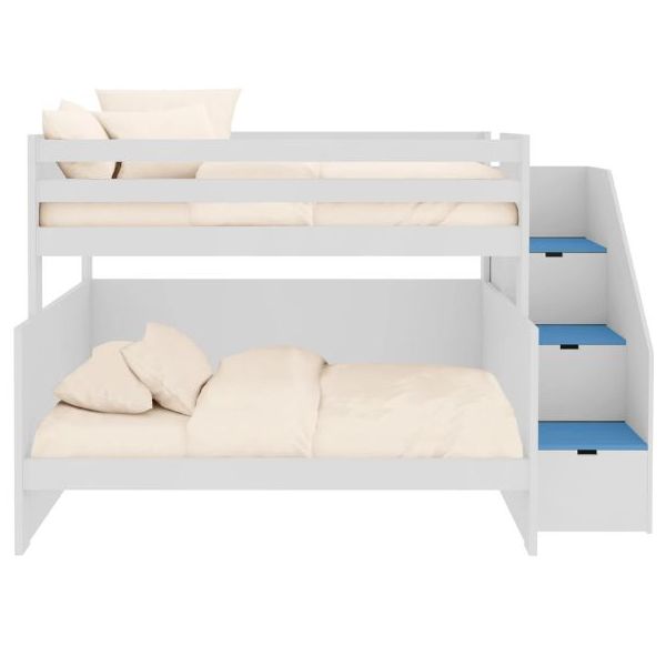 Family Bunk Bed - Staircase - 90x200cm / 120x200cm