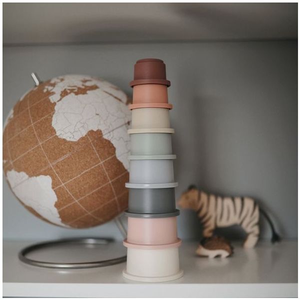 Geschenkset - Stapelturm & Stapelbecher / Badeboote