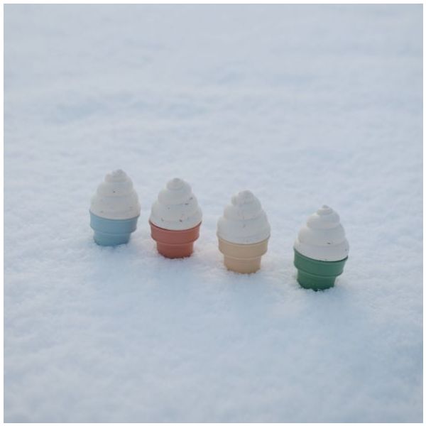 Eiscremeset aus Silikon - Mix & Match