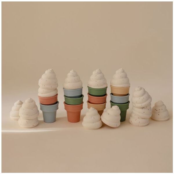 Eiscremeset aus Silikon - Mix & Match