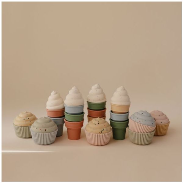 Eiscremeset aus Silikon - Mix & Match