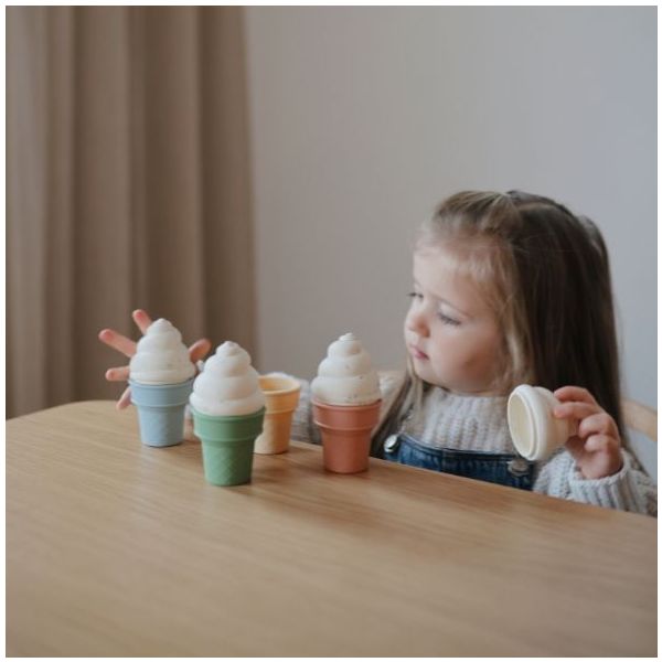 Eiscremeset aus Silikon - Mix & Match