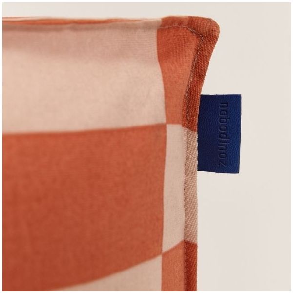 Matteo Outdoor Long Beanbag Chair - Tiles Tangerine