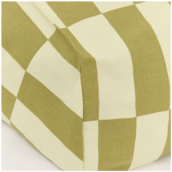 Vibes Kids Outdoor Beanbag Chair - Tiles Lime