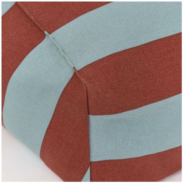 Vibes Kids Outdoor Beanbag Chair - Stripes Toffee / Blue