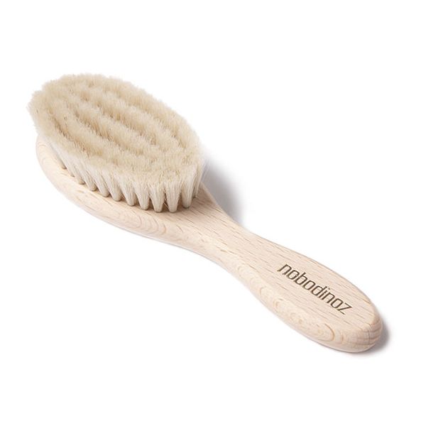 Brosse bébé en bois