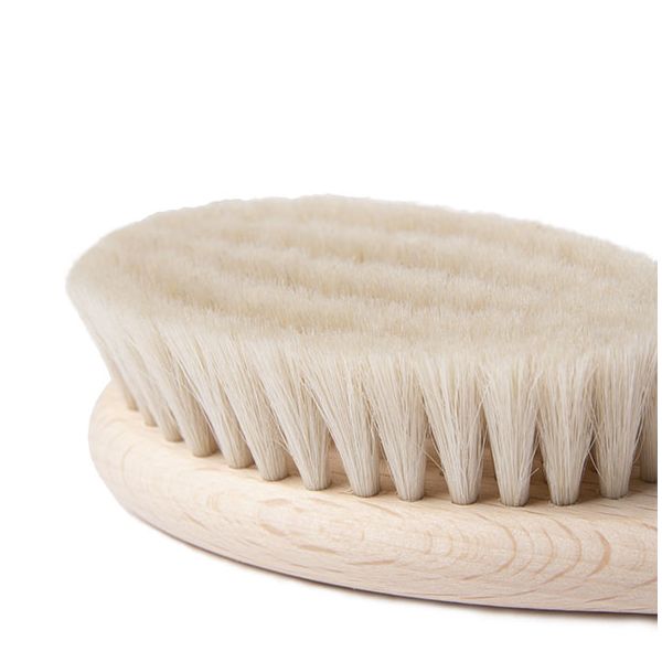Brosse bébé en bois