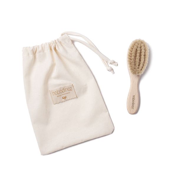 Brosse bébé en bois